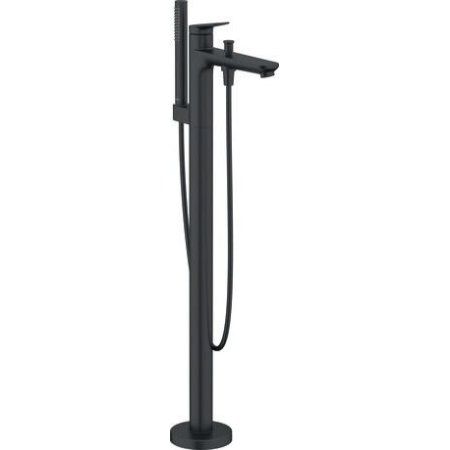 Duravit Wave Bateria wannowa wolnostojąca czarny mat WA5250000046