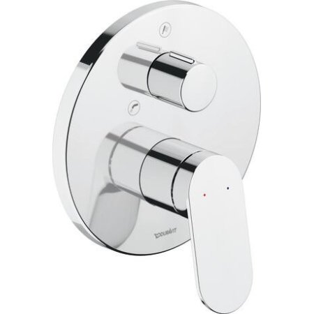 Duravit Wave Bateria wannowo-prysznicowa podtynkowa chrom WA5210012010