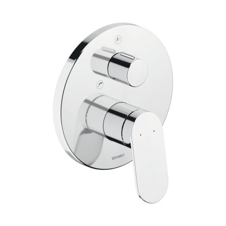Duravit Wave Bateria wannowo-prysznicowa podtynkowa chrom WA5210018010