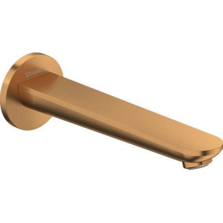Duravit Wave Wylewka wannowa 20,2 cm brąz szczotkowany WA5240010004 