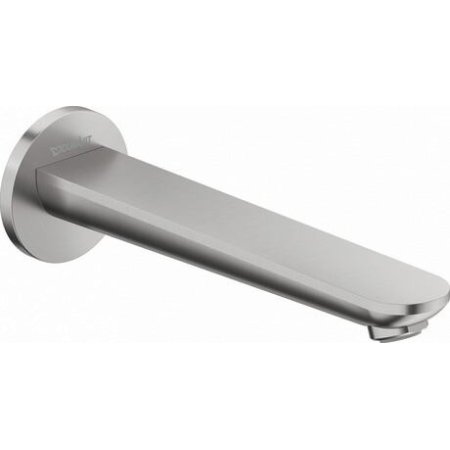 Duravit Wave Wylewka wannowa 20,2 cm stal szczotkowana WA5240010070     