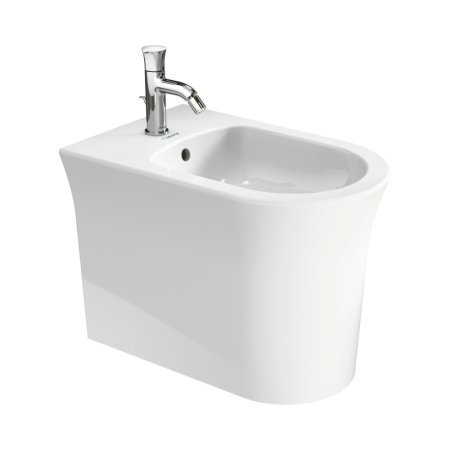 Duravit White Tulip Bidet stojący biały z powłoką WonderGliss 22931000001