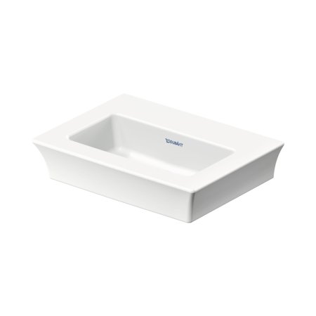 Duravit White Tulip Umywalka meblowa 45x33 cm bez otworu na baterię biały Alpin z powłoką WonderGliss 07374500701
