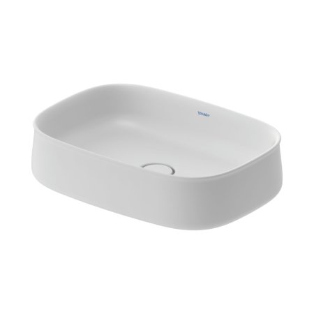 Duravit Zencha Umywalka nablatowa 55x39 cm biały satynowy 2373553279