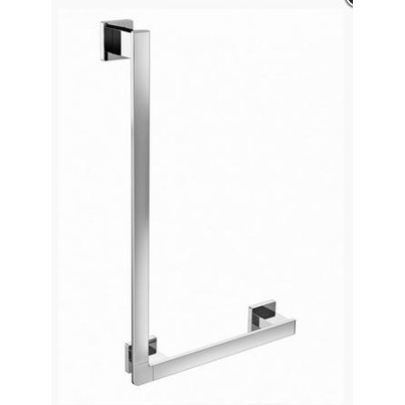 Emco Loft Uchwyt łazienkowy narożny prawy 41,2x8,1x66,2 cm, chrom 057000107