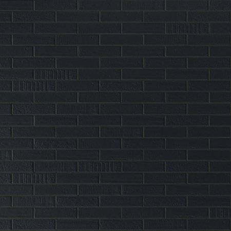 Emil Ceramica Brick Designe Płytka podłogowa 6x25 cm, czarna ECBRIDESPP6X25C