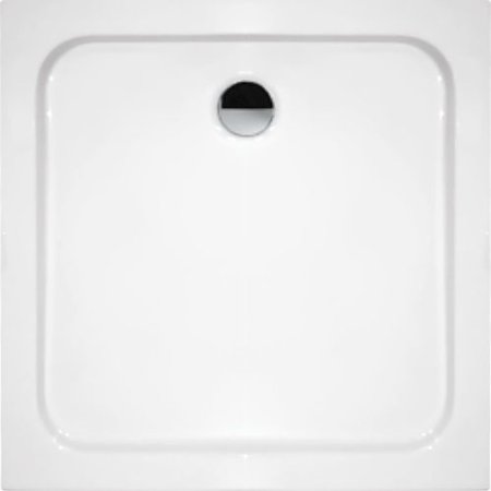 Scansani Basic Brodzik kwadratowy 80x80 cm, biały BK2390020100