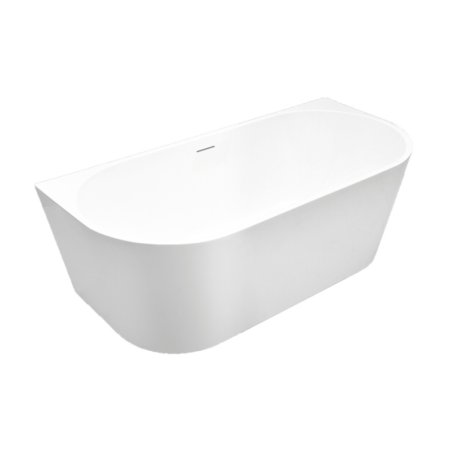 Emporia Emilia Wanna wolnostojąca 160x75 cm przyścienna biała EMPORIA-WS206-1600