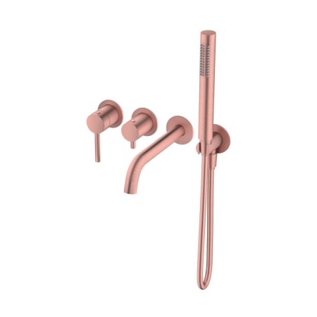 Emporia Fly Bateria wannowa podtynkowa miedź szczotkowana EMPORIA-03032BRG