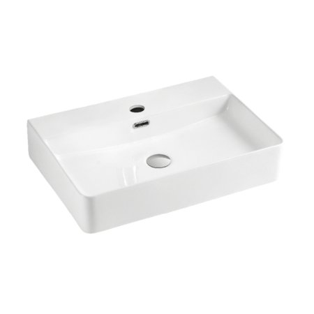 Emporia Forli Umywalka nablatowa lub wisząca 59,5x42 cm biały EMPORIA-LT-2173