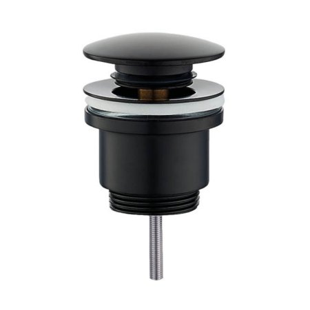 Emporia Korek umywalkowy klik klak czarny mat EMPORIA-HF1083-BC