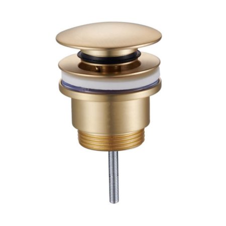 Emporia Korek umywalkowy klik klak złoty szczotkowany EMPORIA-HF1083-BGM