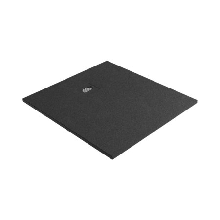 Emporia Lavis Brodzik prostokątny 100x90 cm czarny mat EMPORIA-1000-900-BLACK