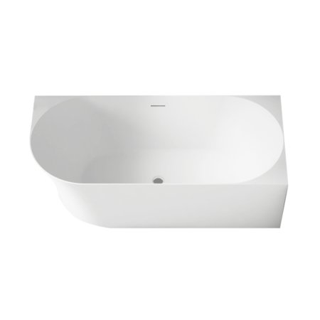 Emporia Molly Wanna wolnostojąca narożna prawa 150x78 cm biały EMPORIA-TW-7790R-1500