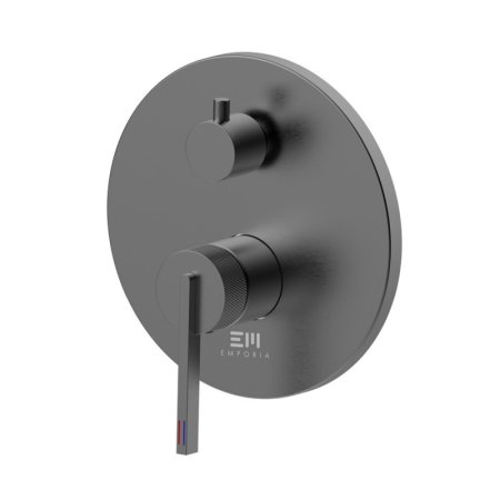 Emporia Ori Bateria wannowo-prysznicowa podtynkowa gun metal EMPORIA-08042BN