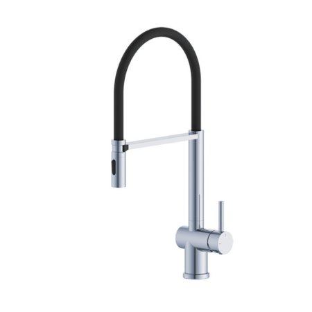 Emporia Piko Bateria kuchenna chrom/czarny mat EMPORIA-070170CHR