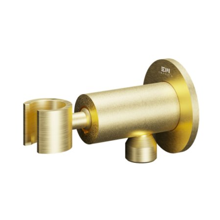 Emporia Przyłącze węża z uchwytem złoty szczotkowany EMPORIA-04080GN