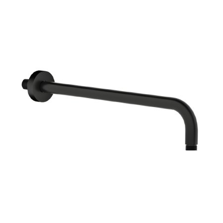 Emporia Ramię deszczownicy ścienne 40 cm czarny mat EMPORIA-04052BM