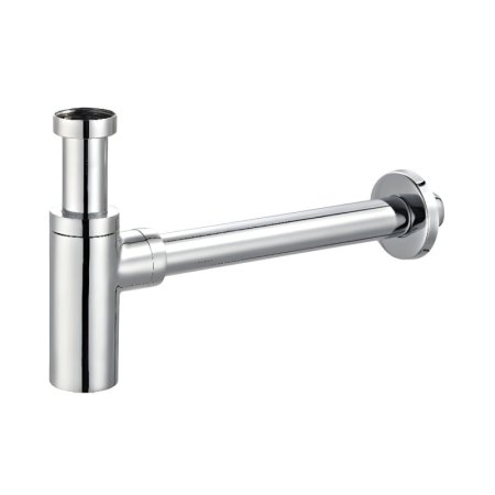 Emporia Syfon umywalkowy butelkowy ozdobny chrom EMPORIA-HF6009