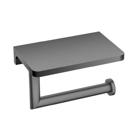 Emporia Uchwyt na papier toaletowy gun metal EMPORIA-5090BN