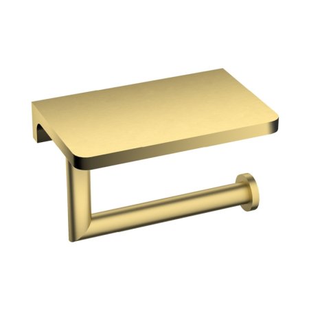 Emporia Uchwyt na papier toaletowy złoty szczotkowany EMPORIA-5090GN