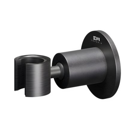 Emporia Uchywt na słuchawkę prysznicową gun metal EMPORIA-04090BN