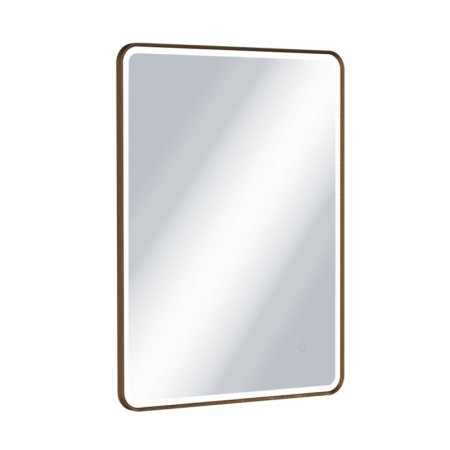 Excellent Corido Lustro łazienkowe 80x60 cm LED miedziany szczotkowany DOEX.CO080.060.CB