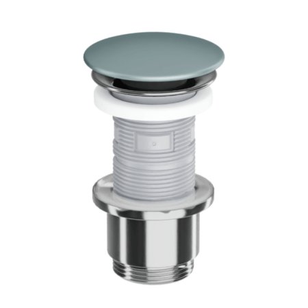 Excellent Design Korek umywalkowy klik klak korpus chrom pokrywa ceramiczna mint blue mat ARIN.1485.K.01.MBMCR