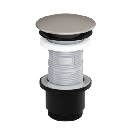 Excellent Design Korek umywalkowy klik klak korpus czarny mat pokrywa ceramiczna cappucino mat ARIN.1485.K.01.CAMBL