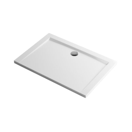 Excellent Forma brodzik prostokątny 90x80 cm biały połysk BREX.FOR098WHN