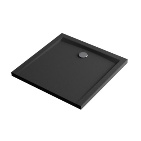 Excellent Forma X Brodzik kwadratowy 90x90 cm czarny mat BREX.1402.090.090.BLN