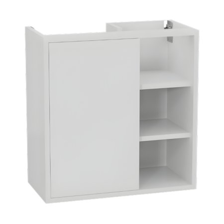 Excellent Ness Szafka umywalkowa 57x28x60 cm biały połysk MLEX.8201.600.WH