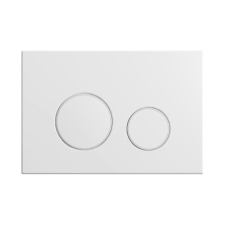 Excellent Nest Przycisk WC do stelaża podtynkowego WC Flaro Expert biały połysk INEX.NE220.150.WH