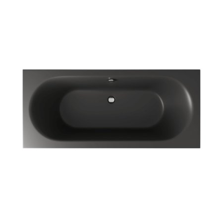Excellent Oceana Slim Wanna prostokątna 160x75 cm antracyt mat WAEX.OCE16ANMS