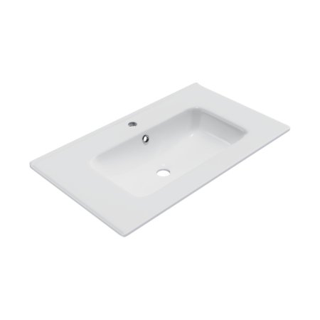 Excellent Pik Umywalka meblowa 81x46,5 cm z otworem na baterię biały połysk CEEX.6517.800.WH