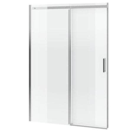 Excellent Rols 1/2 Drzwi prysznicowe 100x200 cm przesuwne profile chrom szkło przezroczyste KAEX.2612.1000.LP1/2