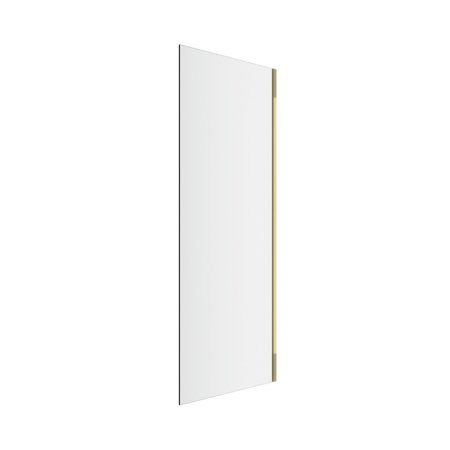 Excellent Rols Ścianka boczna 80x200 cm profile złoty połysk szkło przezroczyste KAEX.2606.800.LP.GL