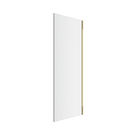 Excellent Rols Ścianka boczna 90x200 cm profile złoty połysk szkło przezroczyste KAEX.2606.900.LP.GL