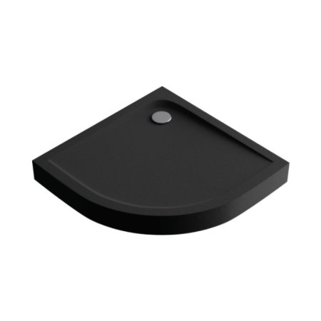 Excellent Sense Compact X brodzik p&oacute;łokrągły 90x90 cm czarny mat BREX.1404.090.090.BLC