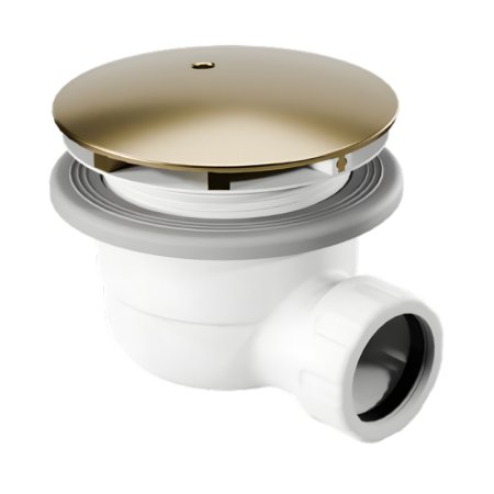 Excellent Vert Syfon brodzikowy 90 mm złoty połysk INEX.2116.K.90.WHGL