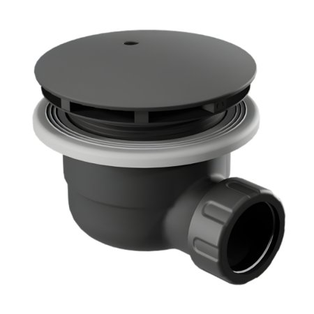 Excellent Vert Syfon brodzikowy 90 mm czarny mat INEX.2116.90.BLBL