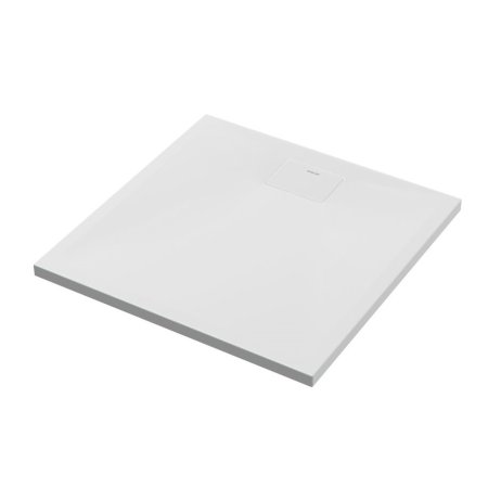 Excellent Zero Brodzik kwadratowy 100x100 cm akrylowy niski z klapką, biały BREX.1202.100.100.WHN