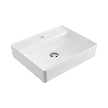 Excellent Rima 2.0 Umywalka nablatowa z otworem 60x40 cm biała CEEX.4901.600.WH