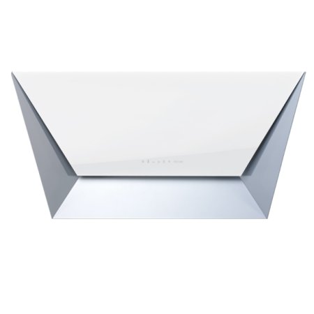 Falmec Design+ Prisma Okap przyścienny 86x44 cm, stalowy/szkło białe CPQN85.E0P2#ZZZF491F
