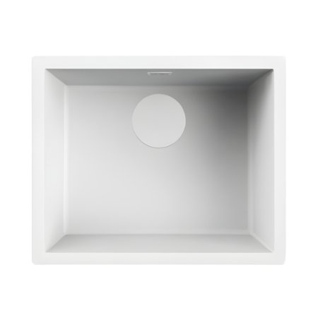 Falmec Iseo 50 Zlewozmywak ceramiczny jednokomorowy biały SIS5000F.00#CWF