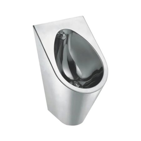 Faneco Pisuar wiszący 39,5x36 cm stal szczotkowana/stal polerowana N13004
