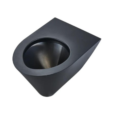 Faneco Toaleta WC czarny mat N13018BL