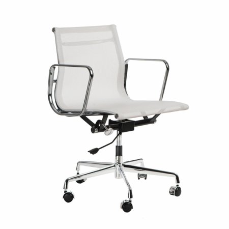 Fernity CH1171T Fotel biurowy z siatką biały/chrom EA117TBIASIATCHR
