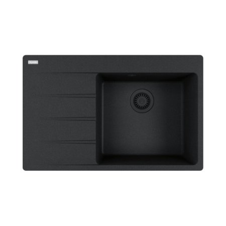 Franke Centro CNG 611-78 TL Zlewozmywak granitowy jednokomorowy 78x50 cm prawy onyx 114.0740.848