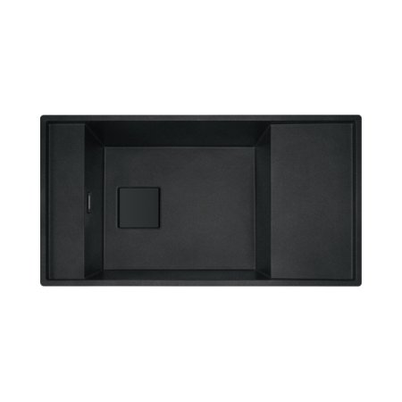 Franke Fresno FSG 611-88 Zlewozmywak granitowy jednokomorowy 87,7x49,5 cm onyx 114.0740.847